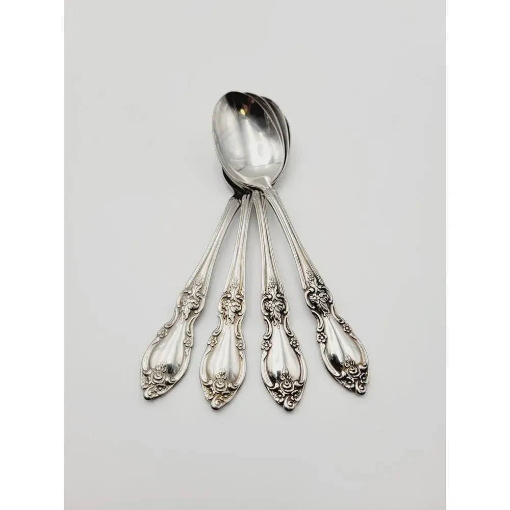 Oneida Community LOUISIANA Glossy Stainless Flatware Tablespoon Vtg